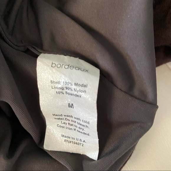 🛍 Bordeaux Los Angeles Blinged out Halter Top - Picture 8 of 8